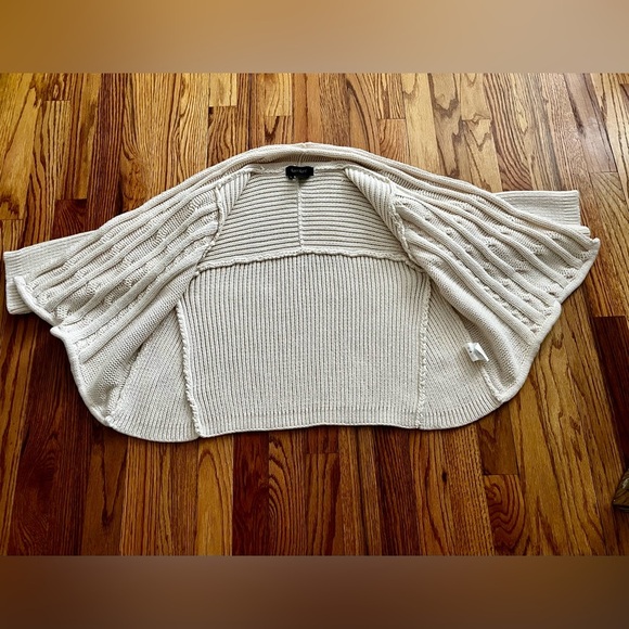 Karen Kane Aztec Beige Open Front Cardigan Women Large 100 percent cotton - Picture 8 of 9